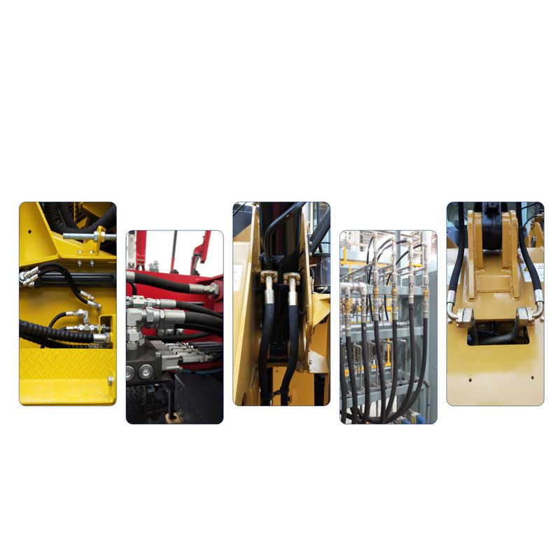SAE 100 R12 1/4 pollice 3/4 pollice aspirazione Acciaio filo intrecciato tubo idraulico tubo