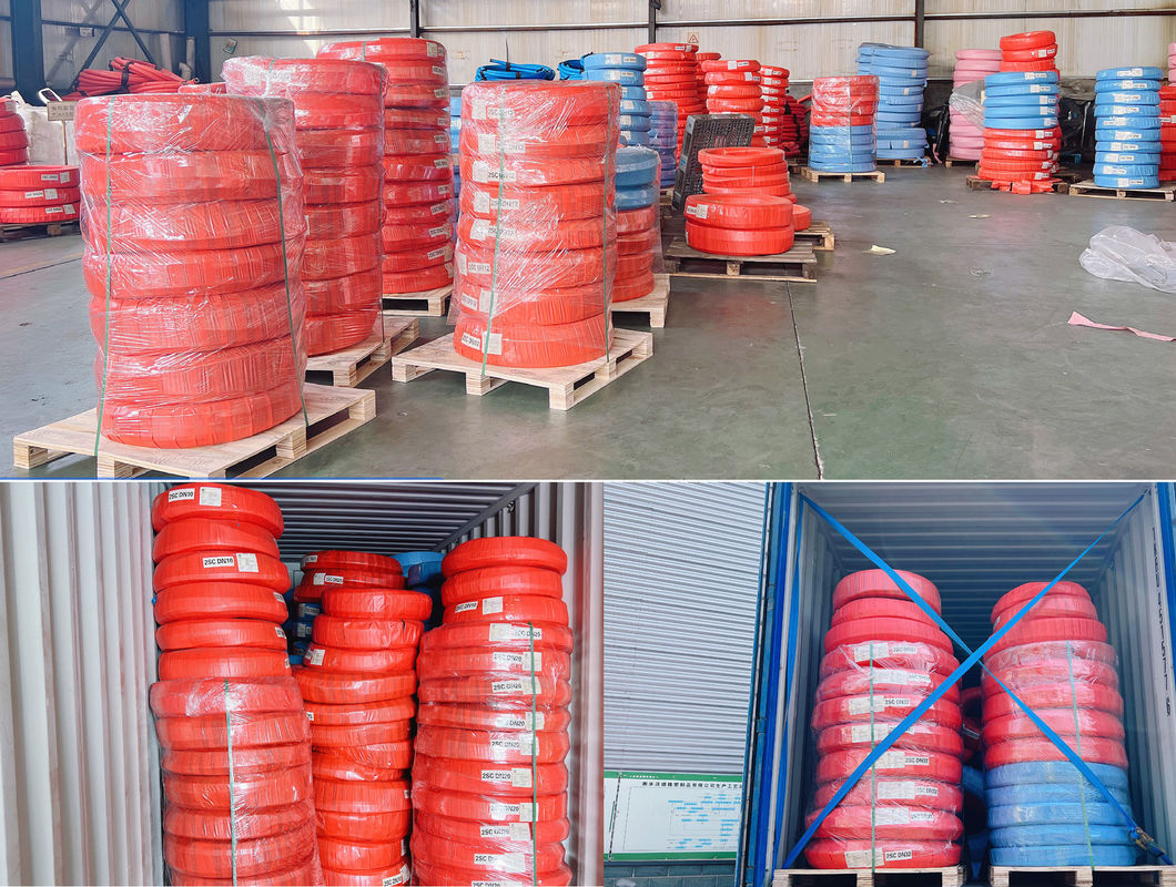 Tubo idraulico a spirale resistente all'abrasione / SAE 100 R13 Tubo idraulico 1/4 pollice 3/4 pollice