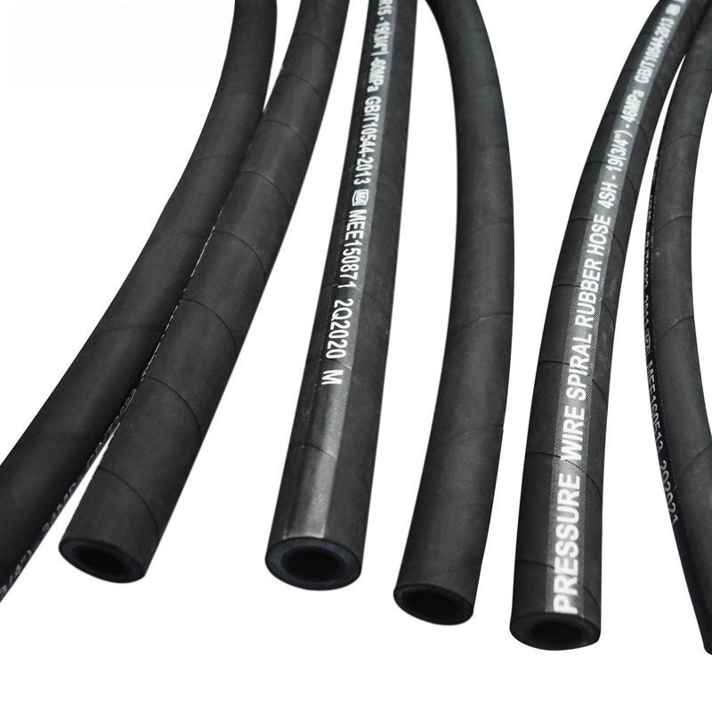 SAE 100 R12 Tubo idraulico a spirale ad alta pressione per oli idraulici a base di petrolio