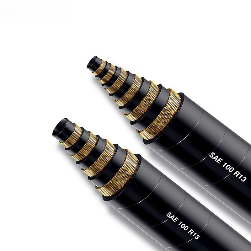 Tubo idraulico a spirale resistente all'abrasione / SAE 100 R13 Tubo idraulico 1/4 pollice 3/4 pollice