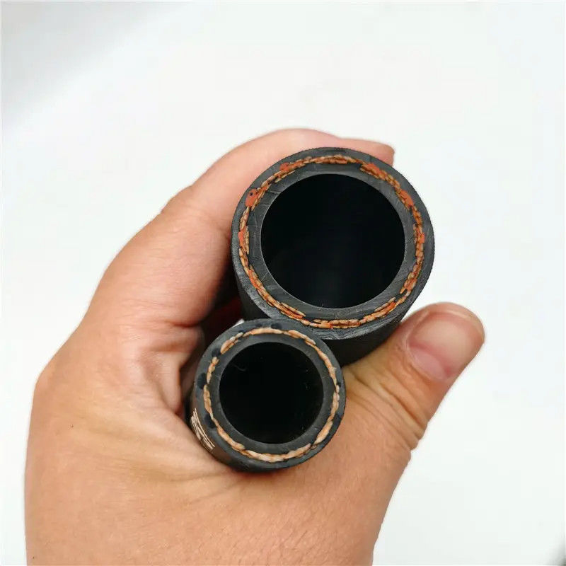 Flessibile tubo di gomma multiuso tubo di ritorno dell'olio R3 R6 tubo idraulico intrecciato a fibre