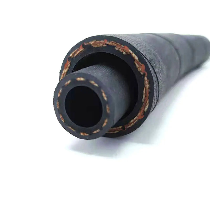 Flessibile tubo di gomma multiuso tubo di ritorno dell'olio R3 R6 tubo idraulico intrecciato a fibre