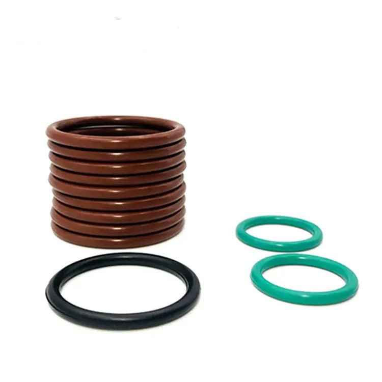 Nitrile Buna O Anello Nero Marrone AS568 60 70 90 FKM NBR Sigillo di gomma ad alta pressione