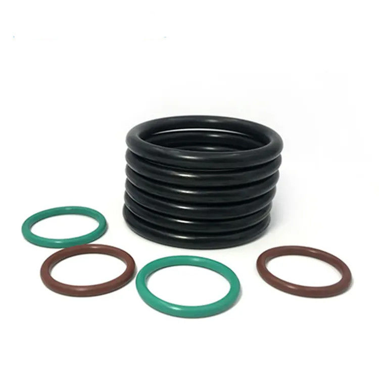 Nitrile Buna O Anello Nero Marrone AS568 60 70 90 FKM NBR Sigillo di gomma ad alta pressione