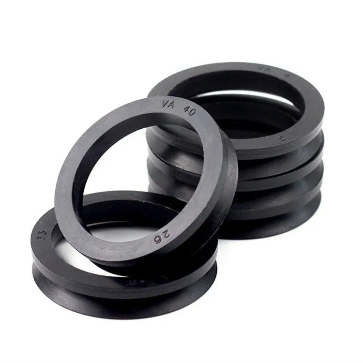 Anello di tenuta dell'albero rotativo NBR PTFE tipo Va Anello di tenuta in gomma pura