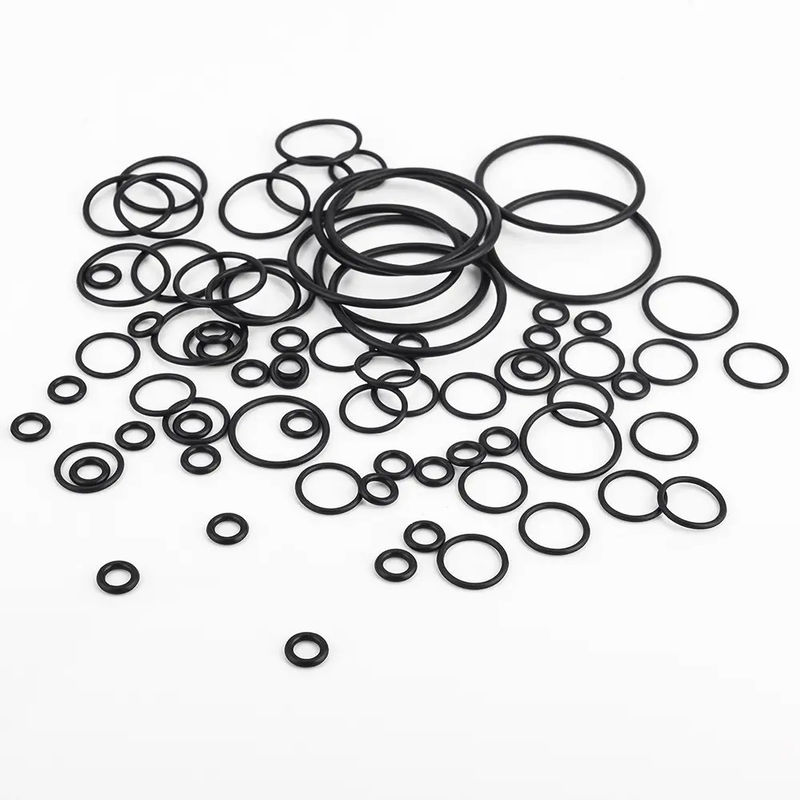 NBR liscio O anelli Diametro resistente all'olio 1/1.5/1.9/2.4/3.1 Esemplare validabile