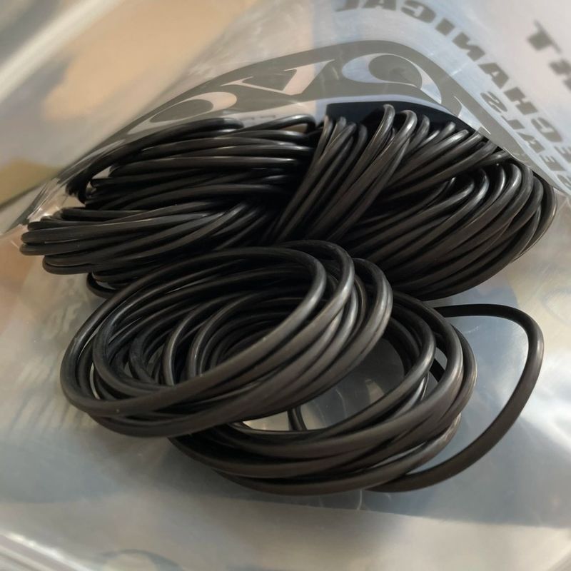 Silicone FKM EPDM NBR O Anelli, sigillo di gomma nitrile O anello Diverse dimensioni