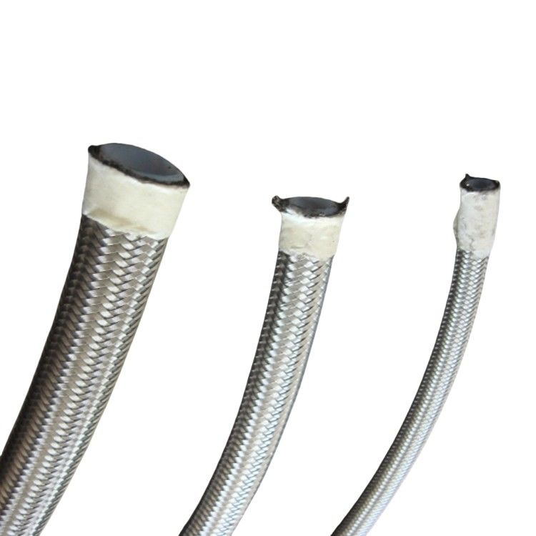 Acciaio inossidabile tubo di tubo di tubatura flessibile intrecciato tubo PTFE tubo di metallo per tubo di olio di combustibile
