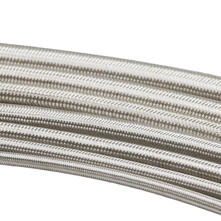Acciaio inossidabile tubo di tubo di tubatura flessibile intrecciato tubo PTFE tubo di metallo per tubo di olio di combustibile