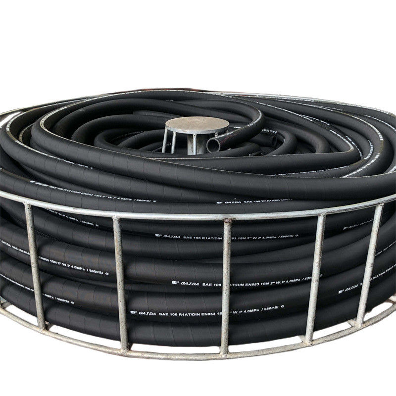 Alta pressione 3/8 1sn Cornice tubo idraulico SAE 100r1 En853 Pressione olio combustibile industriale tubo tubo idraulico